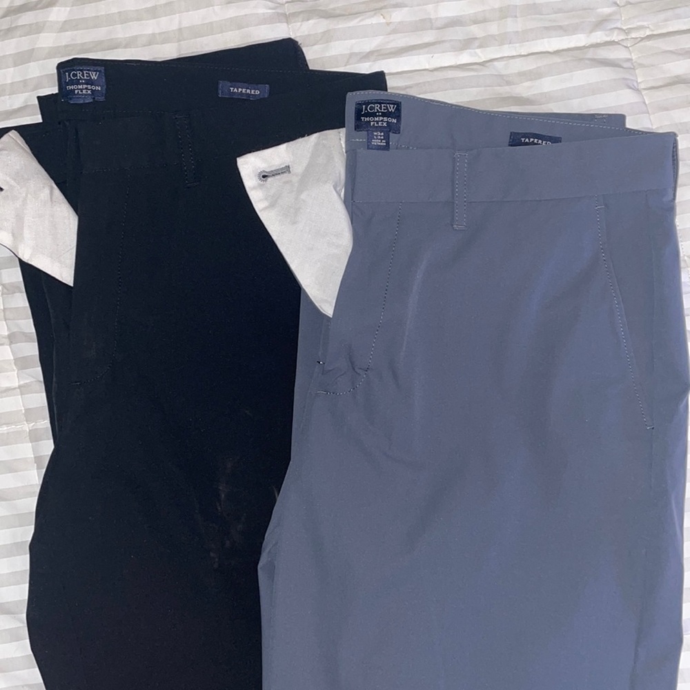 Two pairs - J. Crew tapered pants